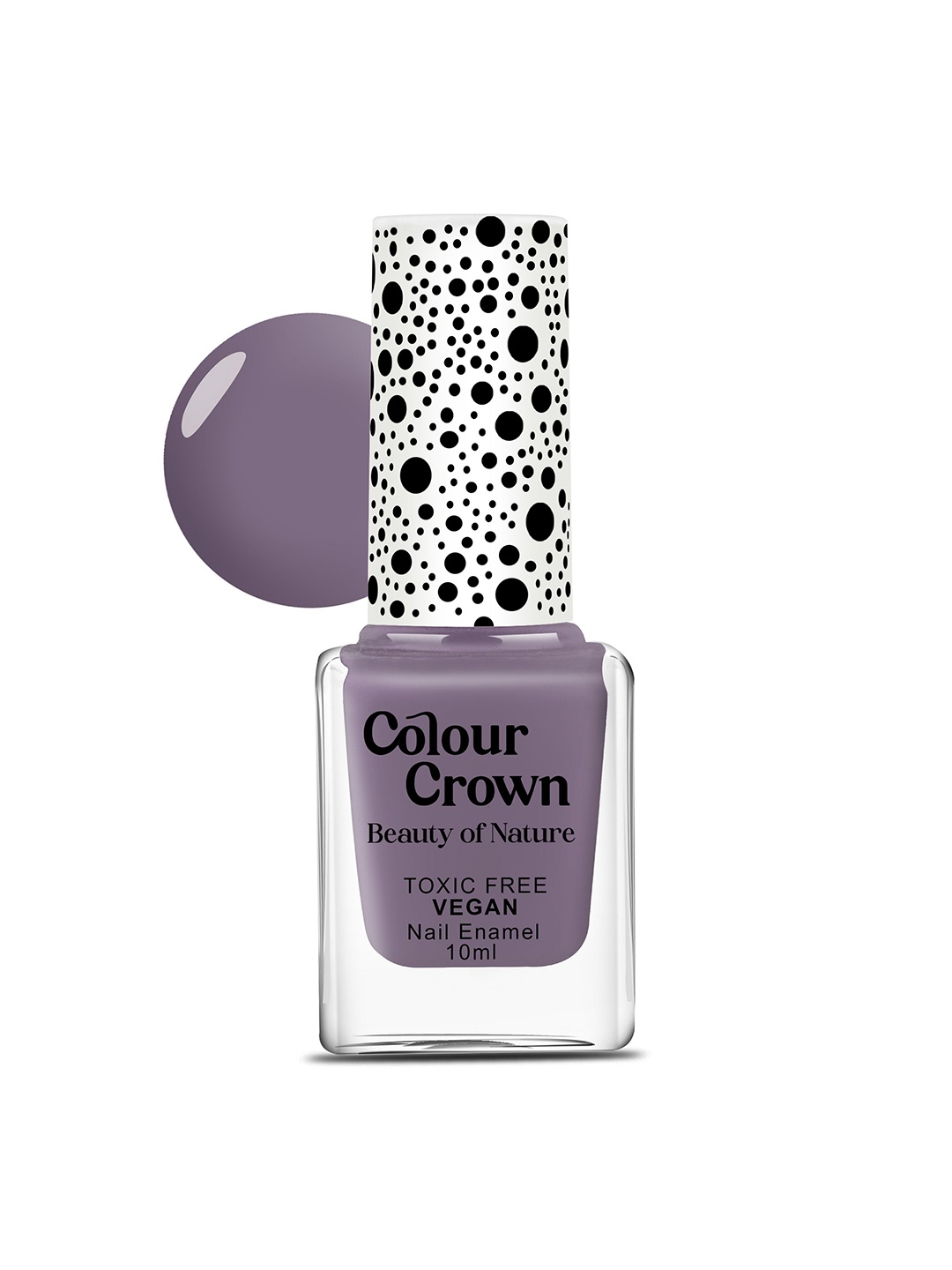 CROWN Colour Crown Toxic Free Vegan Longwear & Quick Drying Nail Enamel 10ml - Shade C010, Lavender
CROWN Colour Crown Toxic Free Vegan Longwear & Quick Drying Nail Enamel 10ml - Shade C010, Lavender