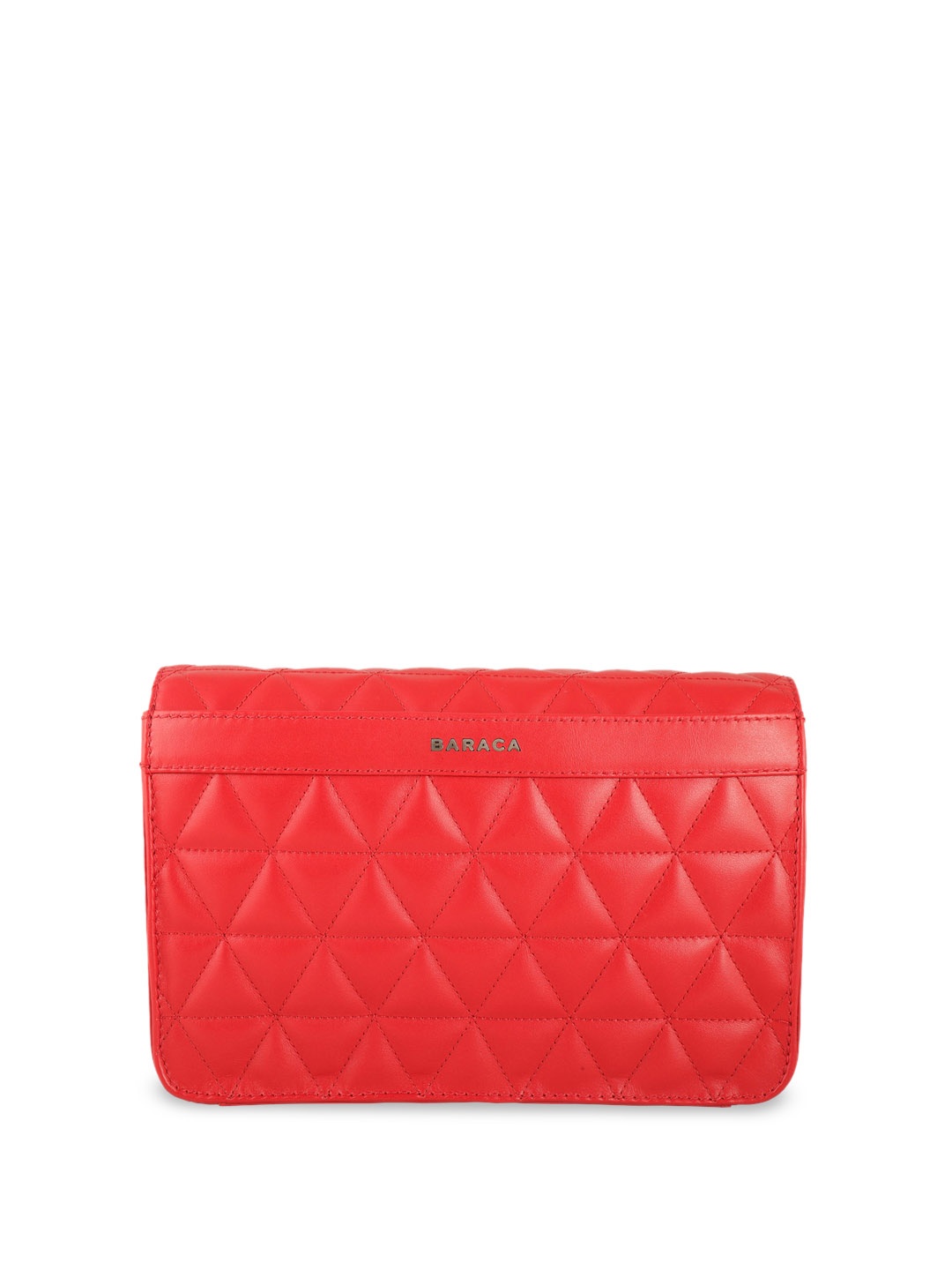 Baraca Geometric Textured Leather Oversized Structured Handheld Bag with Quilted, Red
Baraca Geometric Textured Leather Oversized Structured Handheld Bag with Quilted, Red