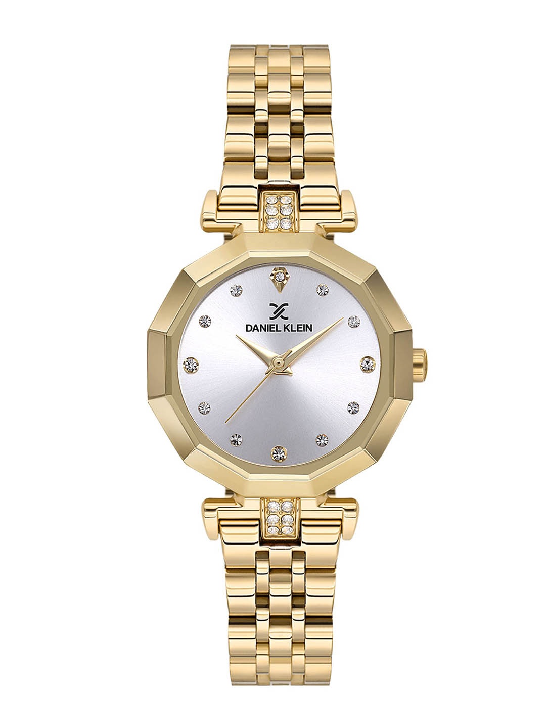 Daniel Klein Women Embellished Dial & Bracelet Style Straps Analogue Watch DK.1.13724-2, Gold
Daniel Klein Women Embellished Dial & Bracelet Style Straps Analogue Watch DK.1.13724-2, Gold