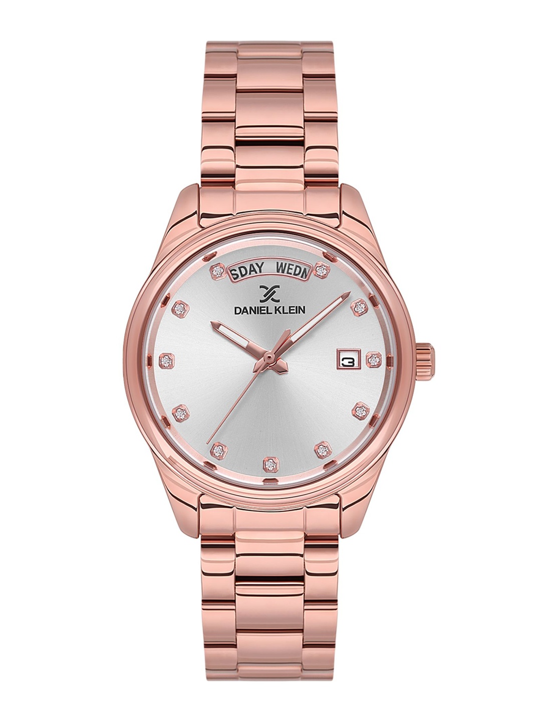 Daniel Klein Women Embellished Dial & Bracelet Style Straps Analogue Watch DK.1.13718-4, Silver
Daniel Klein Women Embellished Dial & Bracelet Style Straps Analogue Watch DK.1.13718-4, Silver