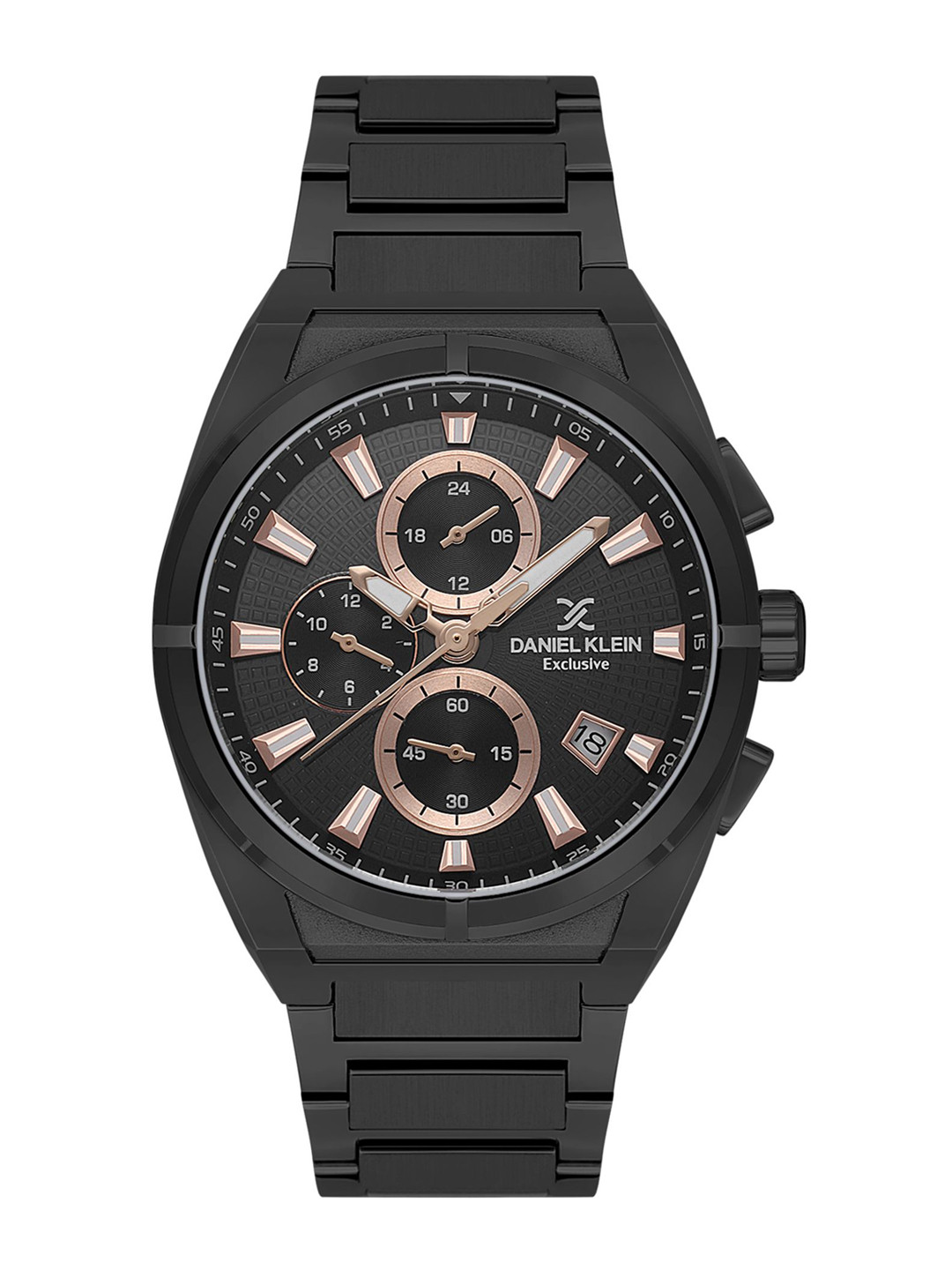 Daniel Klein Men Dial & Bracelet Style Straps Analogue Watch DK.1.13750-5, Black
Daniel Klein Men Dial & Bracelet Style Straps Analogue Watch DK.1.13750-5, Black