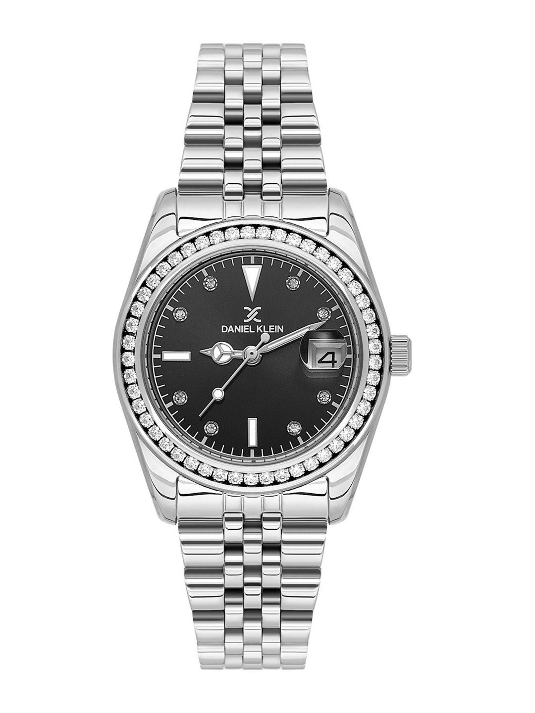 Daniel Klein Women Embellished Dial & Bracelet Style Straps Analogue Watch DK.1.13715-6, Grey
Daniel Klein Women Embellished Dial & Bracelet Style Straps Analogue Watch DK.1.13715-6, Grey