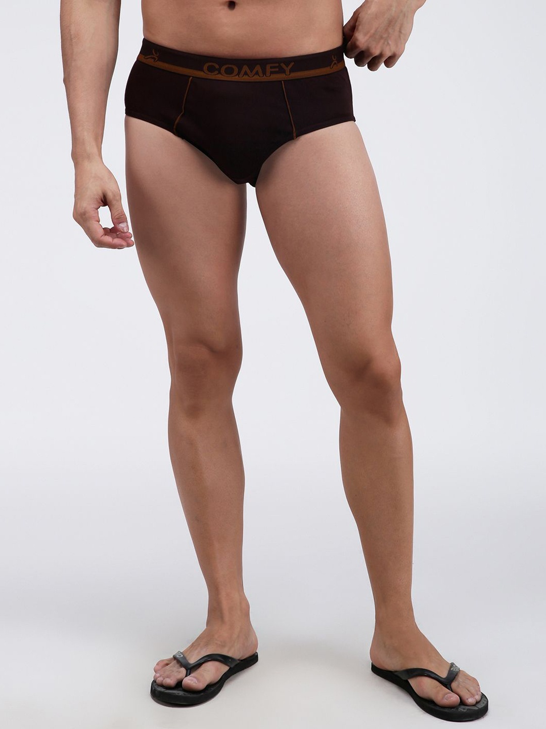 AMUL COMFY Pure Cotton Anti Microbial Mid Waist Basic Briefs-AC-CBRIOE-CB-XS-1PC, Coffee brown
AMUL COMFY Pure Cotton Anti Microbial Mid Waist Basic Briefs-AC-CBRIOE-CB-XS-1PC, Coffee brown