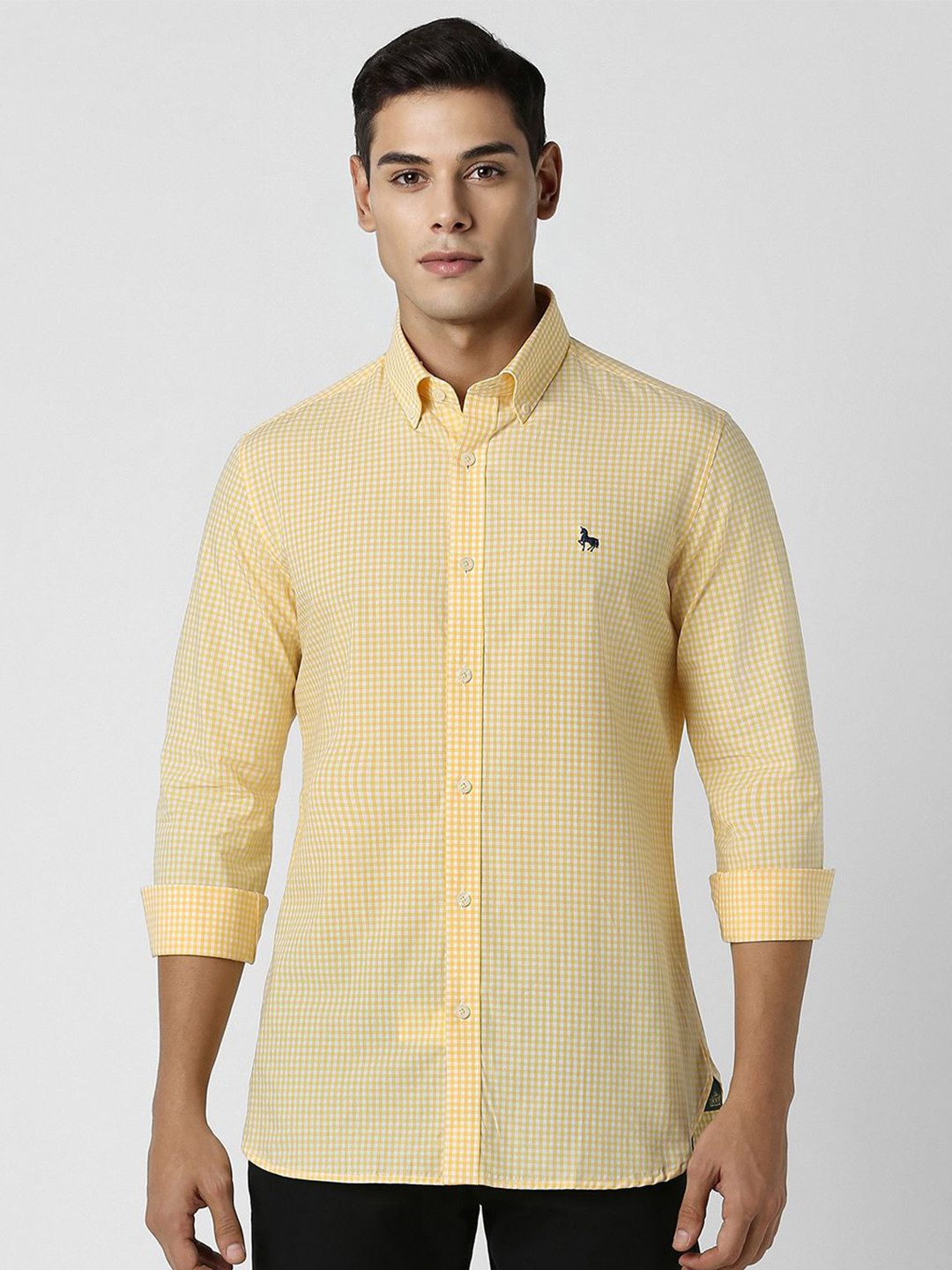 Van Heusen Sport Men Button-Down Collar Vertical Striped Cotton Slim Fit Casual Shirt, Yellow
Van Heusen Sport Men Button-Down Collar Vertical Striped Cotton Slim Fit Casual Shirt, Yellow