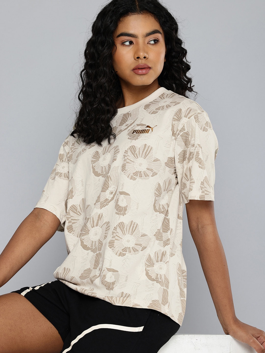 Puma CLASS ACT Graphic Printed Drop-Shoulder Pure Cotton Relaxed Fit T-shirt, Off white
Puma CLASS ACT Graphic Printed Drop-Shoulder Pure Cotton Relaxed Fit T-shirt, Off white