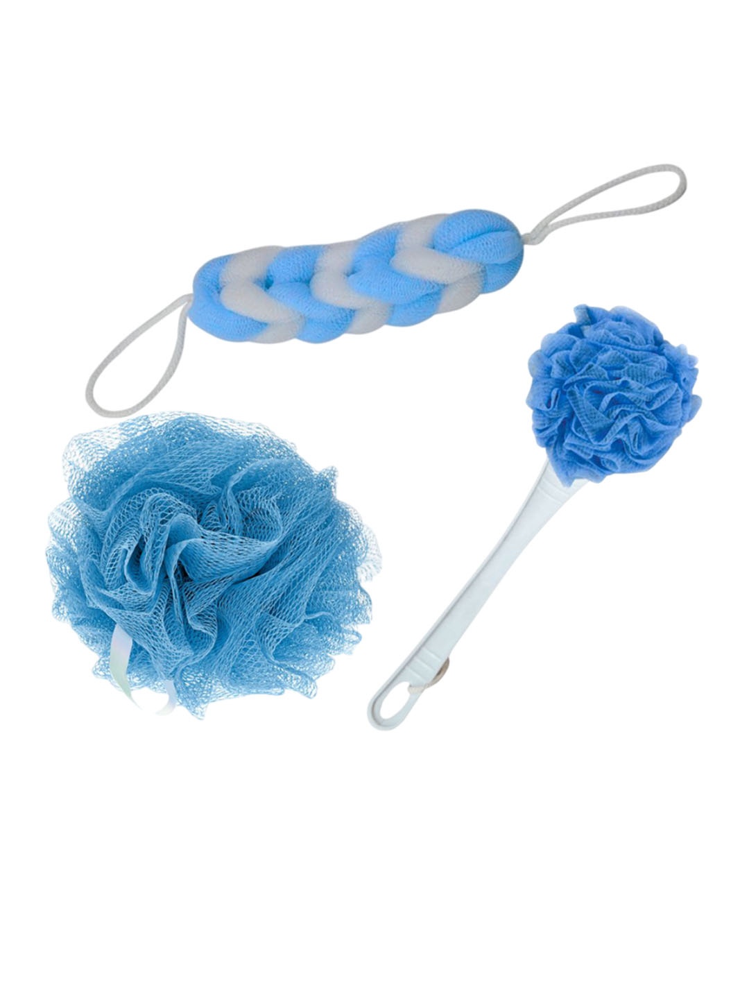 CareDone Set of 3 Large Bath Loofah Sponge Scrubber Exfoliator for High Lather Cleansing, Blue
CareDone Set of 3 Large Bath Loofah Sponge Scrubber Exfoliator for High Lather Cleansing, Blue