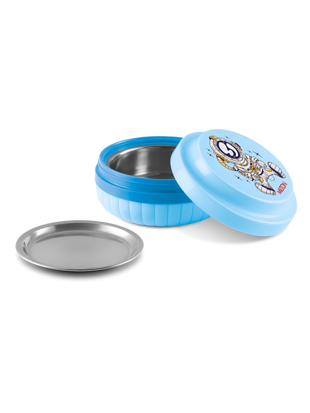 Milton Kids Bestie Tiffin small PU Insulated Lunch Box & Steel Partition Plate 200ml, Blue
Milton Kids Bestie Tiffin small PU Insulated Lunch Box & Steel Partition Plate 200ml, Blue