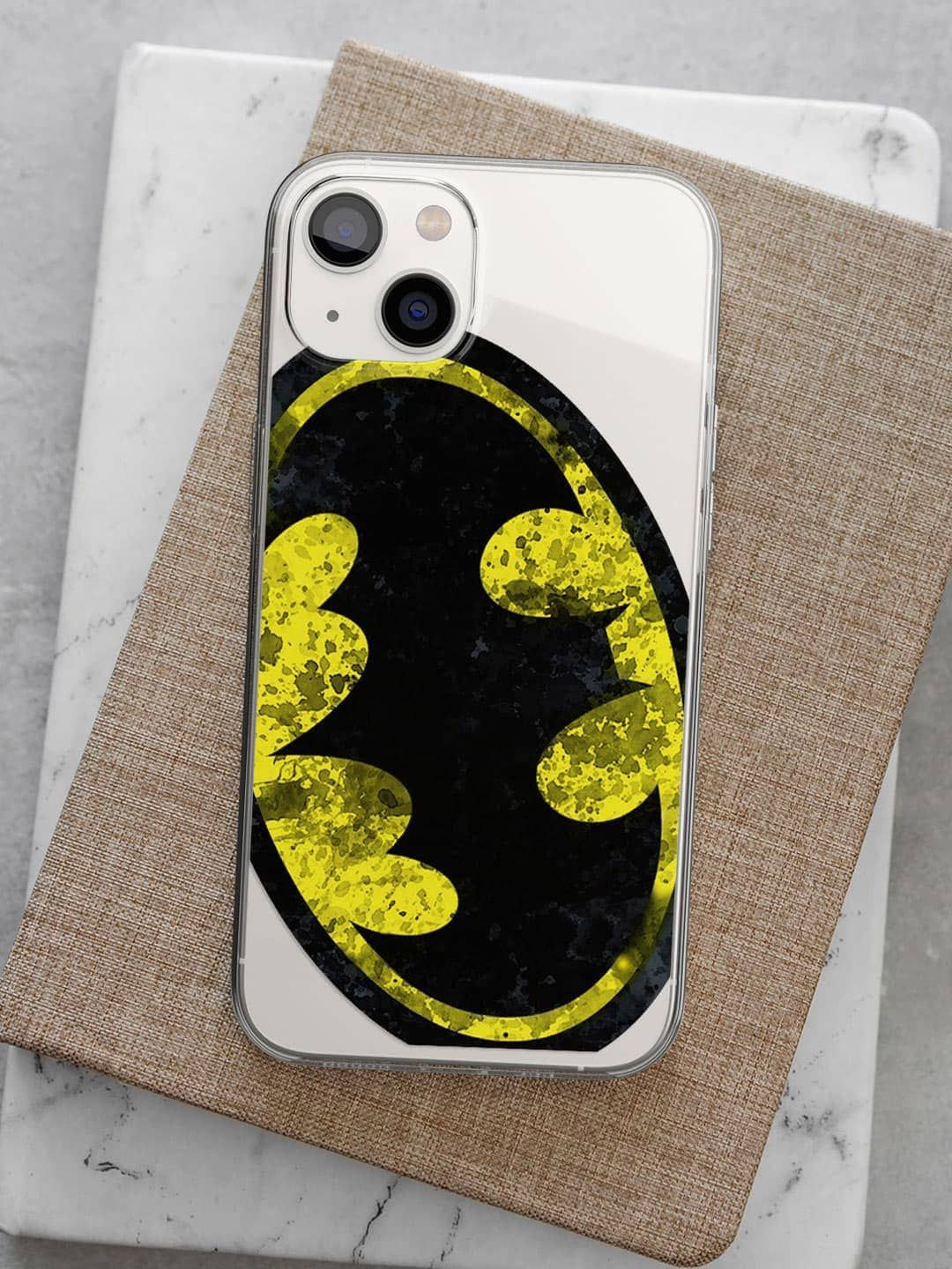 macmerise Superhero Printed Impact Resistant iPhone 14 Back Case Mobile Accessories, Black
macmerise Superhero Printed Impact Resistant iPhone 14 Back Case Mobile Accessories, Black