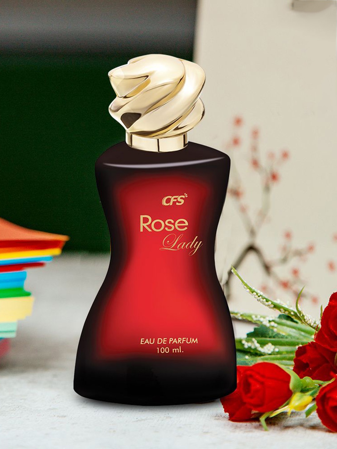 CFS Rose Lady EDP Long Lasting Perfume & Man Only Black Deodorant Body Spray-100ml+200ml
CFS Rose Lady EDP Long Lasting Perfume & Man Only Black Deodorant Body Spray-100ml+200ml
