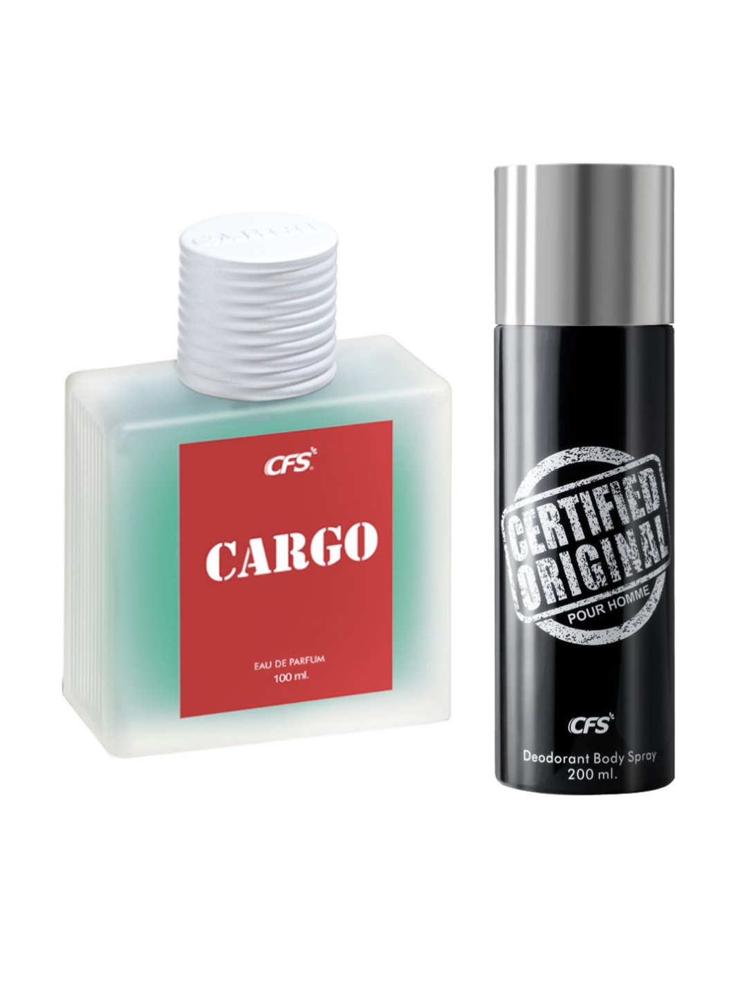 CFS Cargo Blue Long Lasting Eau De Parfum 100ml & Pour Homme Deodorant Body Spray 200ml
CFS Cargo Blue Long Lasting Eau De Parfum 100ml & Pour Homme Deodorant Body Spray 200ml