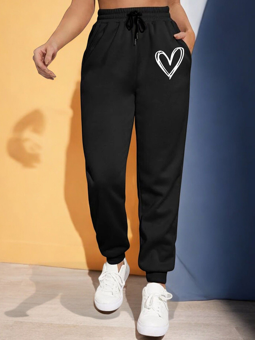 TABADTOD Women Relaxed Joggers Trousers, Black
TABADTOD Women Relaxed Joggers Trousers, Black