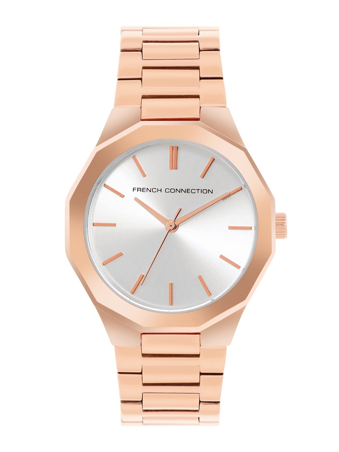 French Connection Women Dial & Stainless Steel Bracelet Style Straps Analogue Watch FCP49SRGM, Silver
French Connection Women Dial & Stainless Steel Bracelet Style Straps Analogue Watch FCP49SRGM, Silver