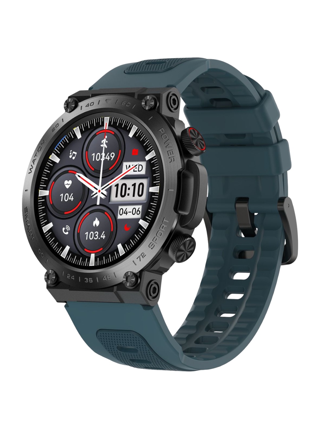 pebble Explore 1.39" IPS Infinite Display BT Calling Voice Assitant Smart Watch, Blue
pebble Explore 1.39" IPS Infinite Display BT Calling Voice Assitant Smart Watch, Blue