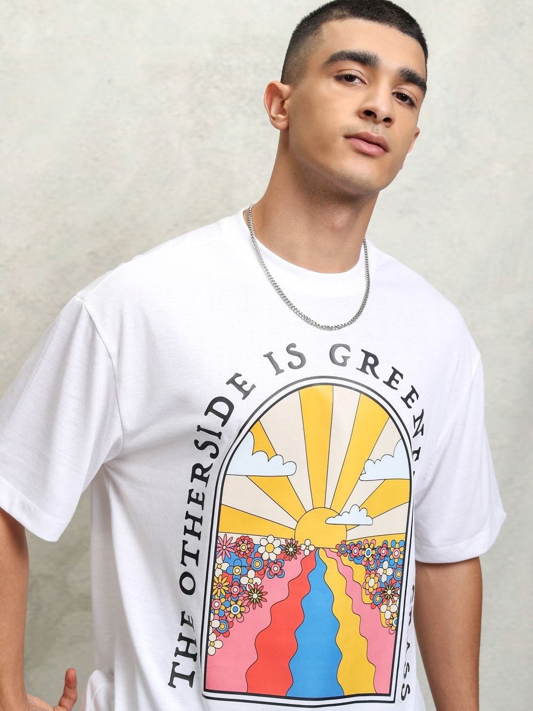 HIGHLANDER Men Graphic Printed Graphic Print Others Round Neck Polyester Oversized T-Shirt, White
HIGHLANDER Men Graphic Printed Graphic Print Others Round Neck Polyester Oversized T-Shirt, White