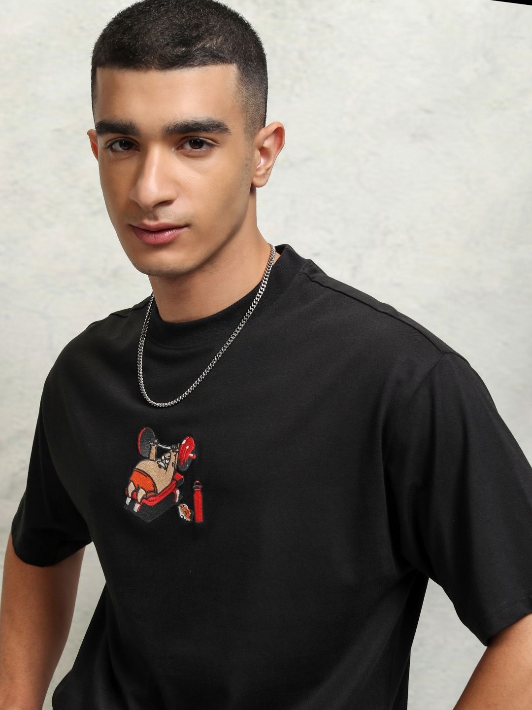 HIGHLANDER Men Graphic Printed Graphic Print Others Round Neck Cotton Relaxed Fit T-Shirt, Black
HIGHLANDER Men Graphic Printed Graphic Print Others Round Neck Cotton Relaxed Fit T-Shirt, Black