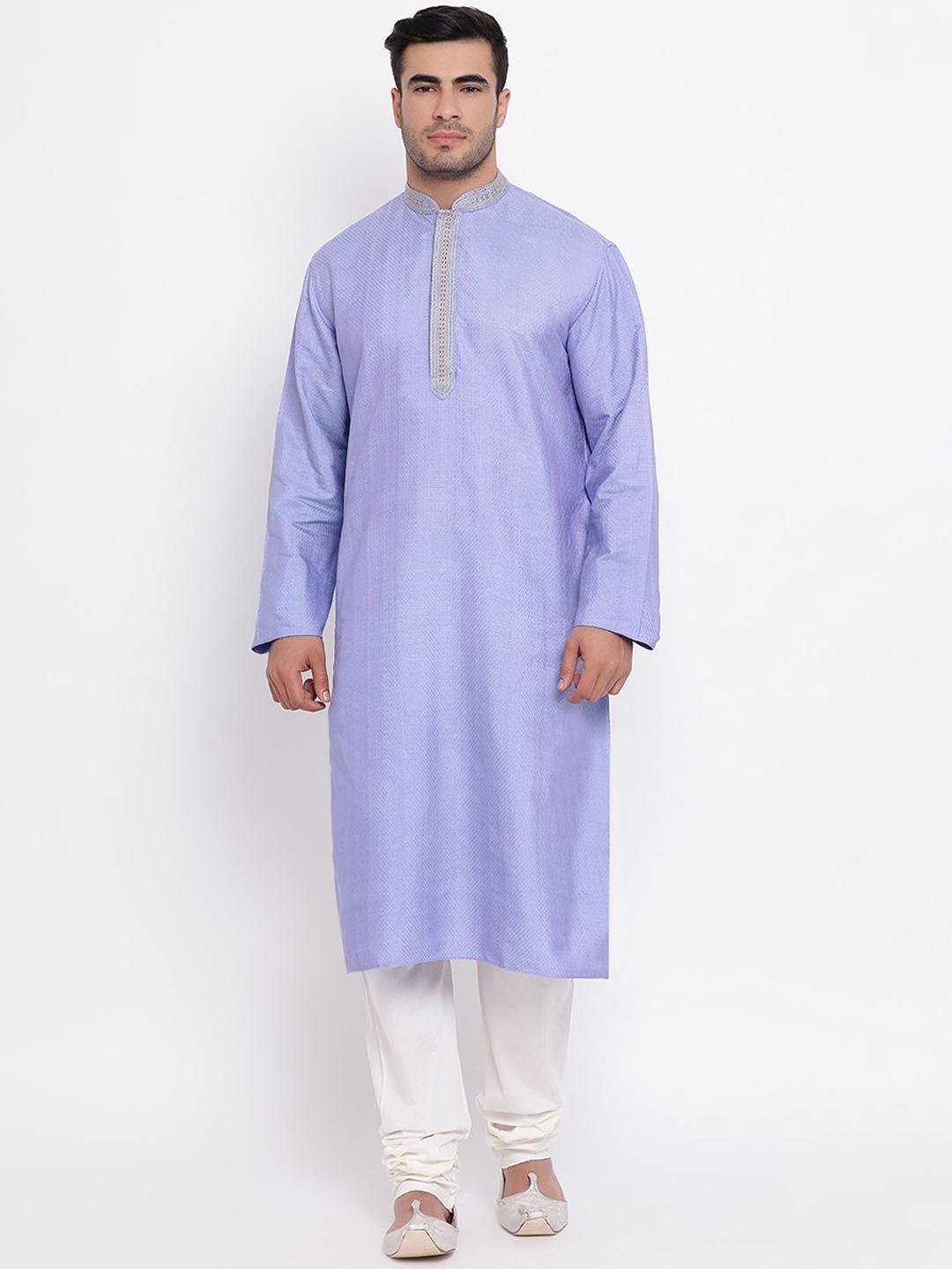 ZOIS Ethnic Motifs Woven Design Thread Work Mandarin Collar Straight Kurta With Churidar, Purple
ZOIS Ethnic Motifs Woven Design Thread Work Mandarin Collar Straight Kurta With Churidar, Purple