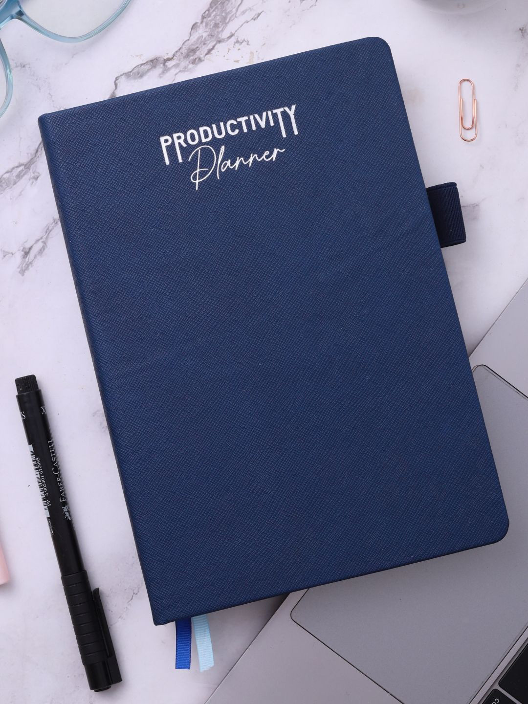 Doodle Self Design A5 Vegan Leather Hard Bound Planner, Blue
Doodle Self Design A5 Vegan Leather Hard Bound Planner, Blue