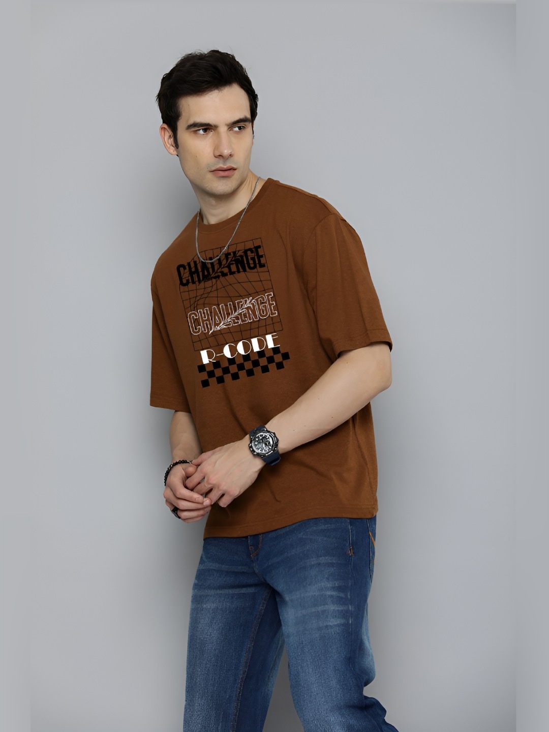 The Roadster Lifestyle Co.Men Graphic Printed Round Neck Cotton Oversized T-Shirt, Mustard
The Roadster Lifestyle Co.Men Graphic Printed Round Neck Cotton Oversized T-Shirt, Mustard