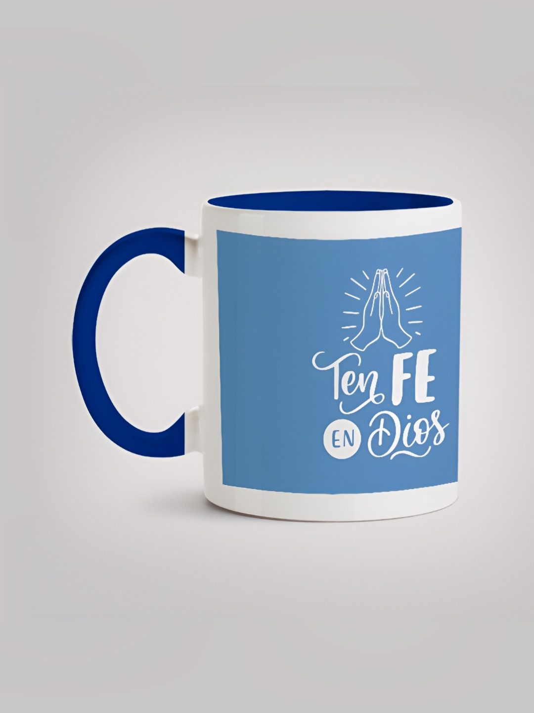 MOTIVATE BOX White & Blue Printed Ceramic Microwave Safe Glossy Finished Mug 330 ml
MOTIVATE BOX White & Blue Printed Ceramic Microwave Safe Glossy Finished Mug 330 ml