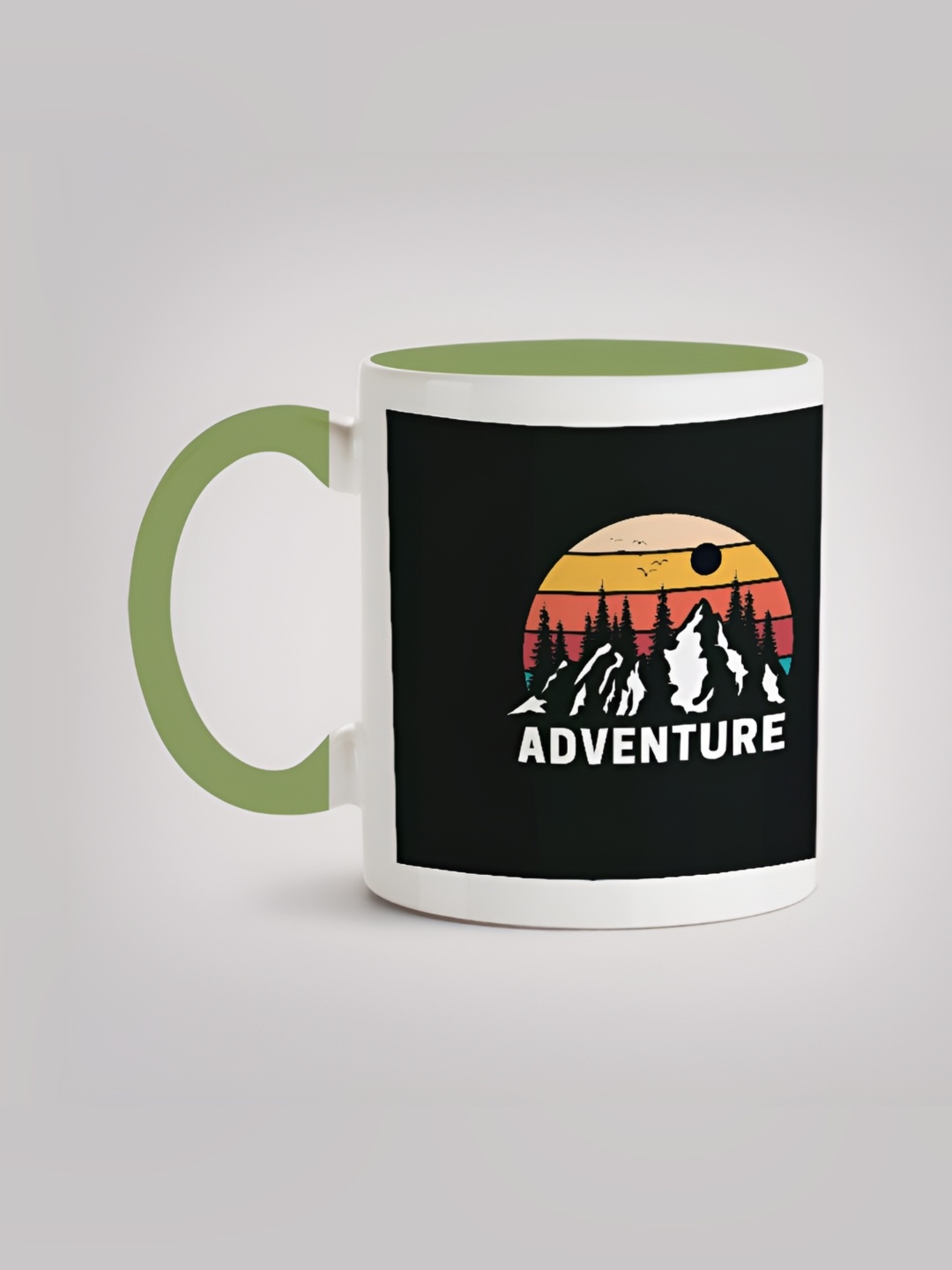 MOTIVATE BOX Black & Green Printed Ceramic Microwave Safe Glossy Finished Mug 330 ml
MOTIVATE BOX Black & Green Printed Ceramic Microwave Safe Glossy Finished Mug 330 ml