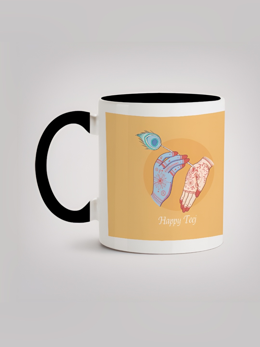 MOTIVATE BOX Beige & Black Printed Ceramic Microwave Safe Glossy Finished Mug 330 ml
MOTIVATE BOX Beige & Black Printed Ceramic Microwave Safe Glossy Finished Mug 330 ml
