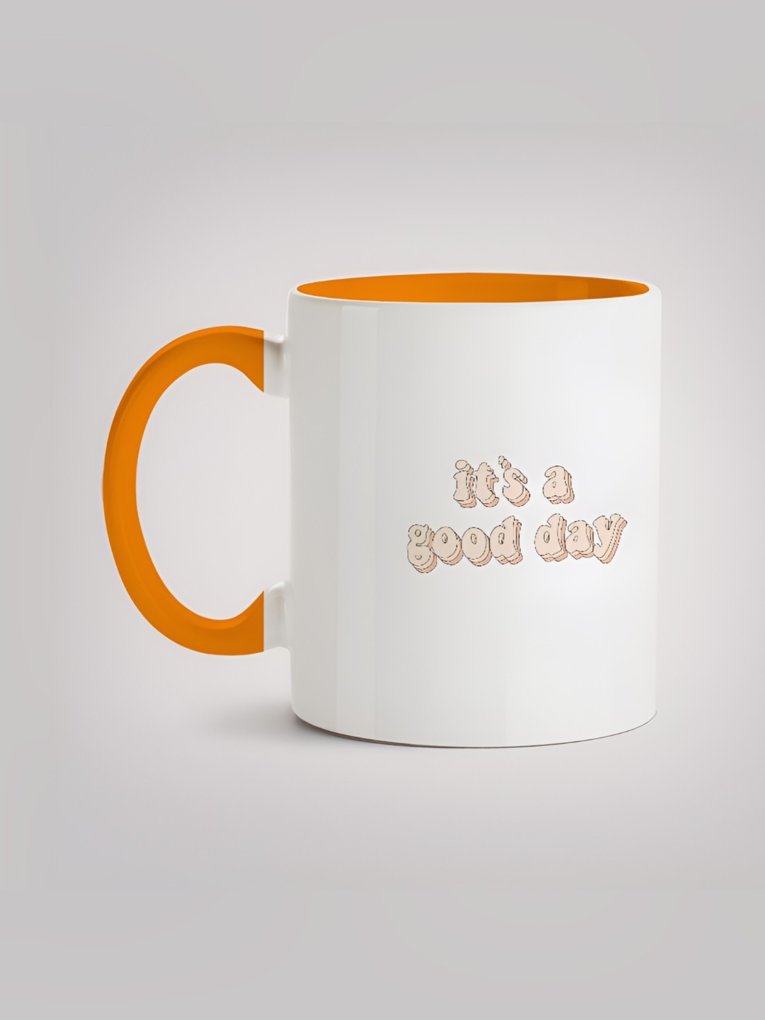 MOTIVATE BOX White & Orange Printed Ceramic Glossy Finished Microwave Safe Mug 330 ml
MOTIVATE BOX White & Orange Printed Ceramic Glossy Finished Microwave Safe Mug 330 ml