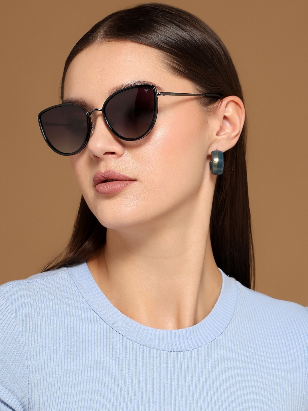 Voyage Unisex Cateye Sunglasses with Polarised and UV Protected Lens 1041PMG4653, Purple
Voyage Unisex Cateye Sunglasses with Polarised and UV Protected Lens 1041PMG4653, Purple