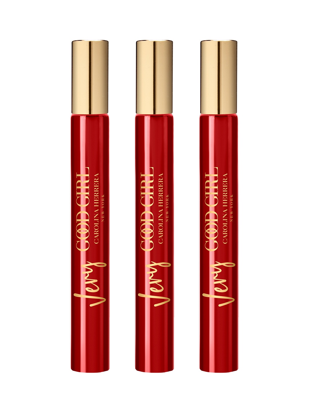 Carolina Herrera Women Set Of 3 Very Good Girl Eau De Parfum Roll-On - 10ml Each, Red
Carolina Herrera Women Set Of 3 Very Good Girl Eau De Parfum Roll-On - 10ml Each, Red
