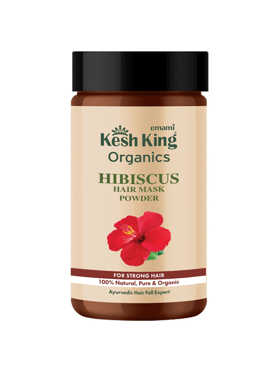 Kesh King Organics Pure & Natural Hibiscus Hair Mask Powder for Strong Hair - 100 g, Beige
Kesh King Organics Pure & Natural Hibiscus Hair Mask Powder for Strong Hair - 100 g, Beige