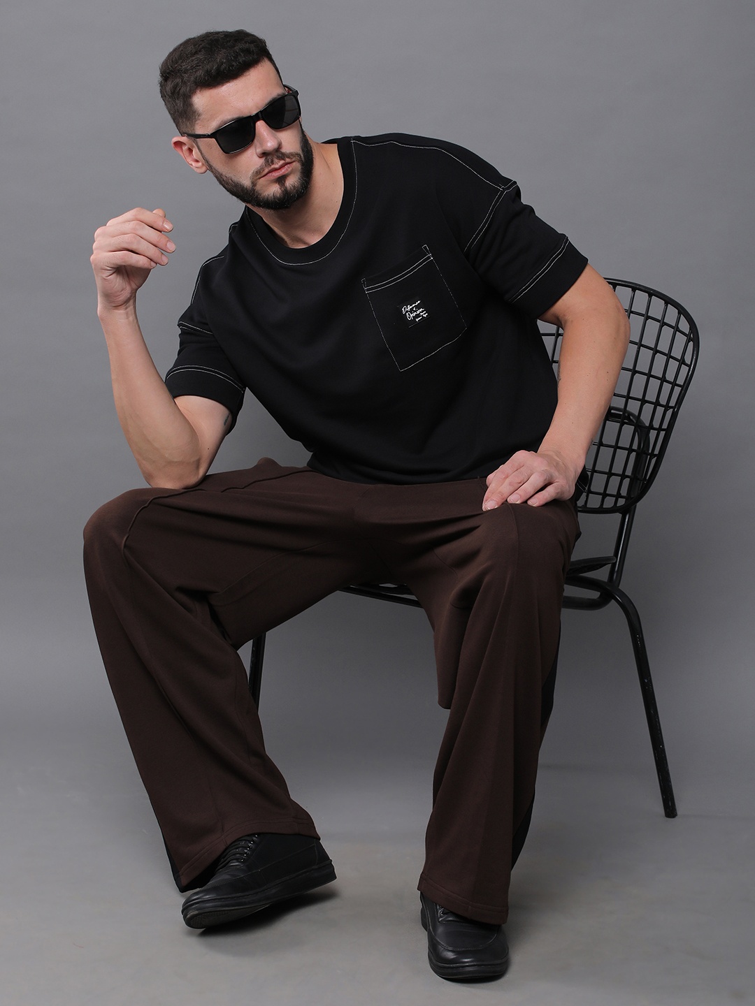Difference of Opinion Oversized Drop Shoulder Ultra Soft Drapey Cotton Co-Ords Set, Black
Difference of Opinion Oversized Drop Shoulder Ultra Soft Drapey Cotton Co-Ords Set, Black