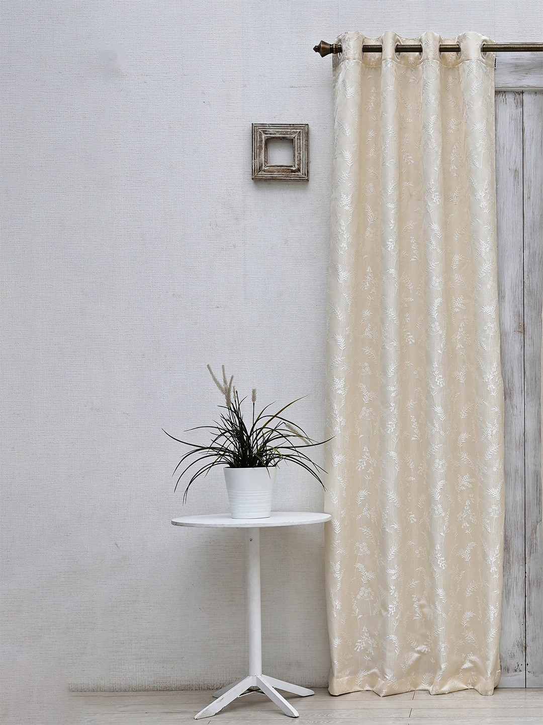 Ariana Cream & White Floral Room Darkening Jacquard Long Door Curtain
Ariana Cream & White Floral Room Darkening Jacquard Long Door Curtain