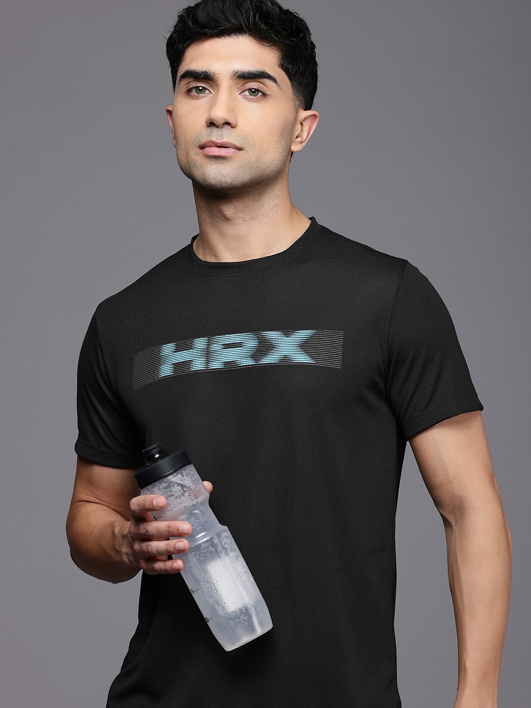 HRX by Hrithik Roshan TRAILTRACERS Rapid Dry & Antimicrobial Finish Running T-shirt, Black
HRX by Hrithik Roshan TRAILTRACERS Rapid Dry & Antimicrobial Finish Running T-shirt, Black