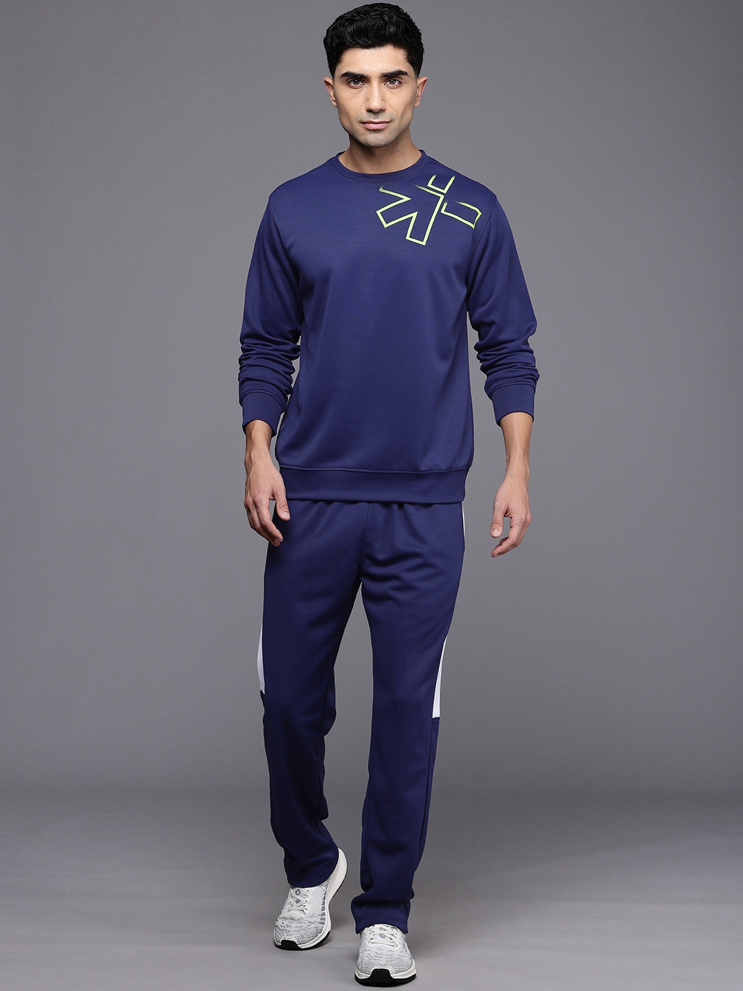 HRX by Hrithik Roshan TRAILTRACERS Rapid Dry & Antimicrobial Finish Running Tracksuits, Blue
HRX by Hrithik Roshan TRAILTRACERS Rapid Dry & Antimicrobial Finish Running Tracksuits, Blue