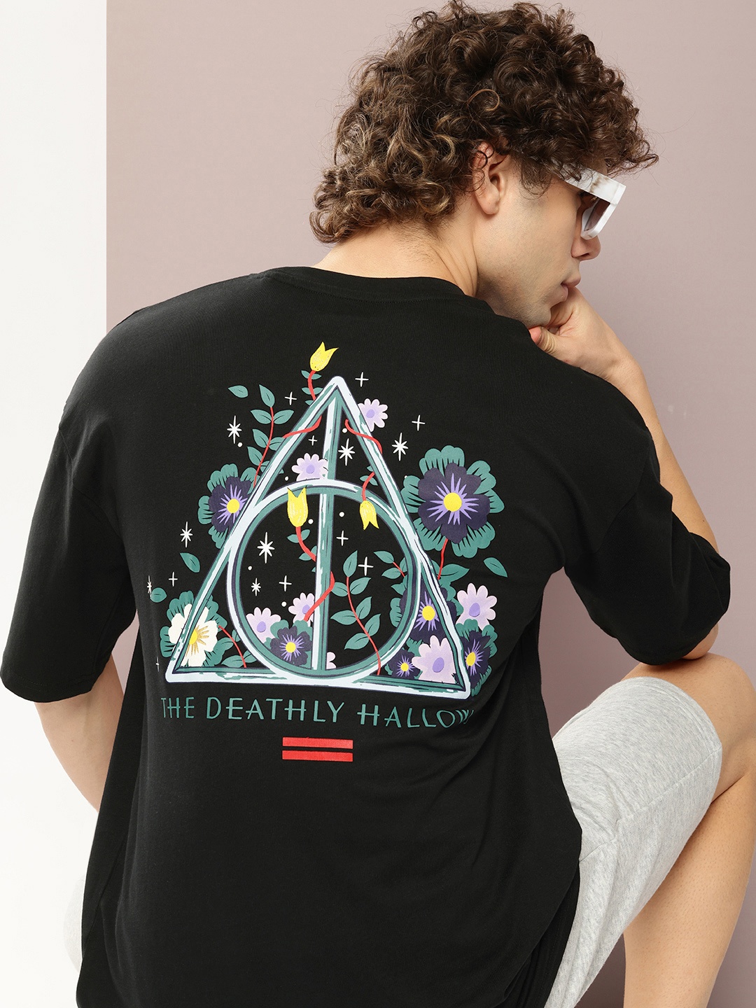 Kook N Keech Harry Potter Men Printed Drop-Shoulder Sleeves Oversized Pure Cotton T-shirt, Black
Kook N Keech Harry Potter Men Printed Drop-Shoulder Sleeves Oversized Pure Cotton T-shirt, Black
