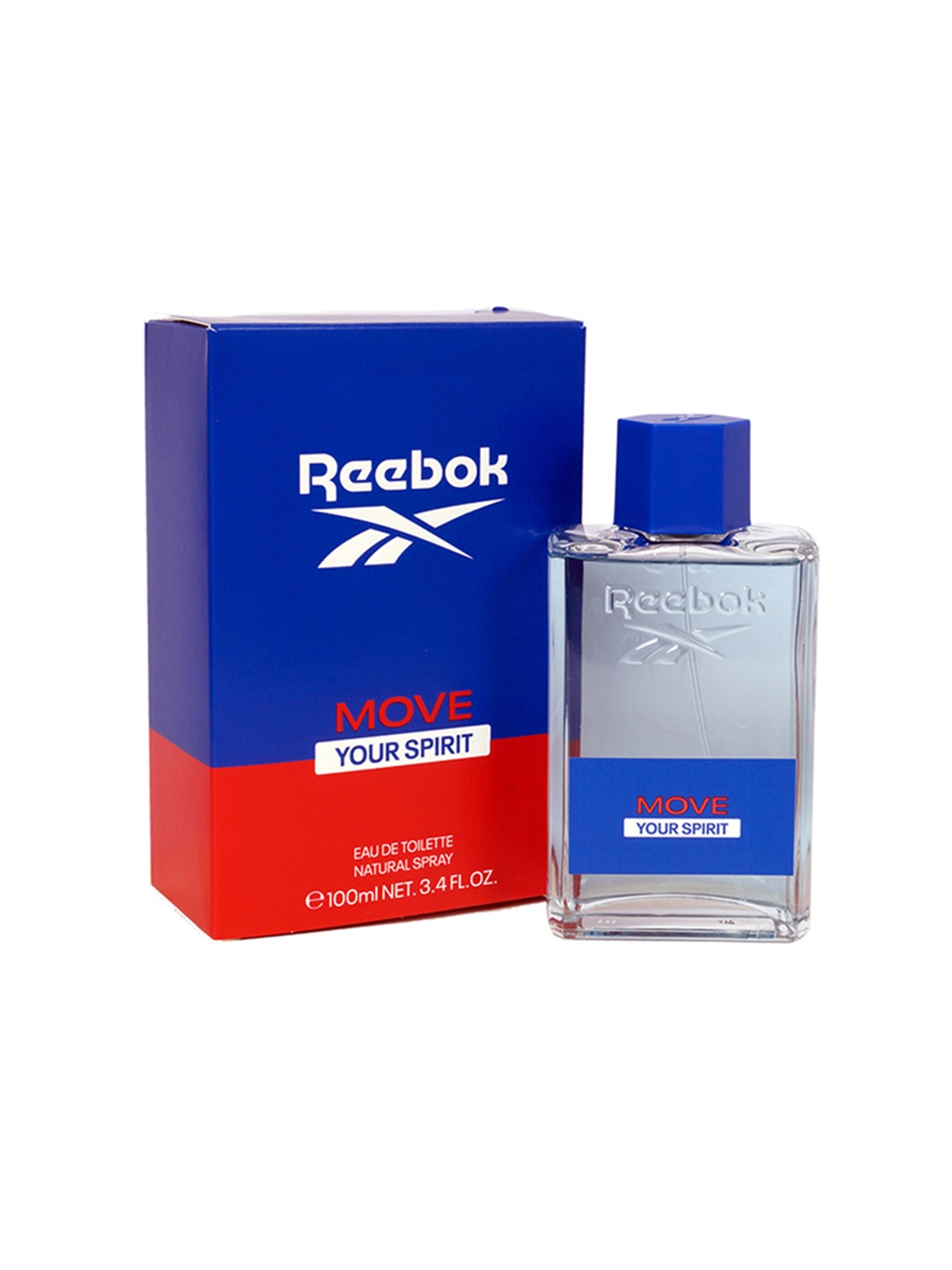 Reebok Men Move Your Spirit Long Lasting Eau De Toilette Natural Spray - 100 ml, Blue
Reebok Men Move Your Spirit Long Lasting Eau De Toilette Natural Spray - 100 ml, Blue