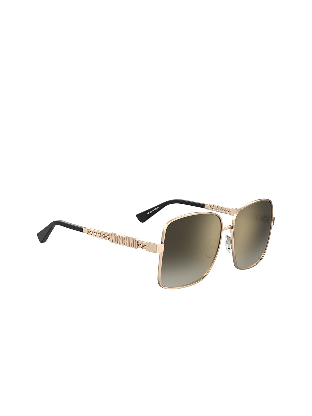 MOSCHINO Metal Trim Women Square Sunglasses with UV Protected Lens 716736764207, Brown
MOSCHINO Metal Trim Women Square Sunglasses with UV Protected Lens 716736764207, Brown