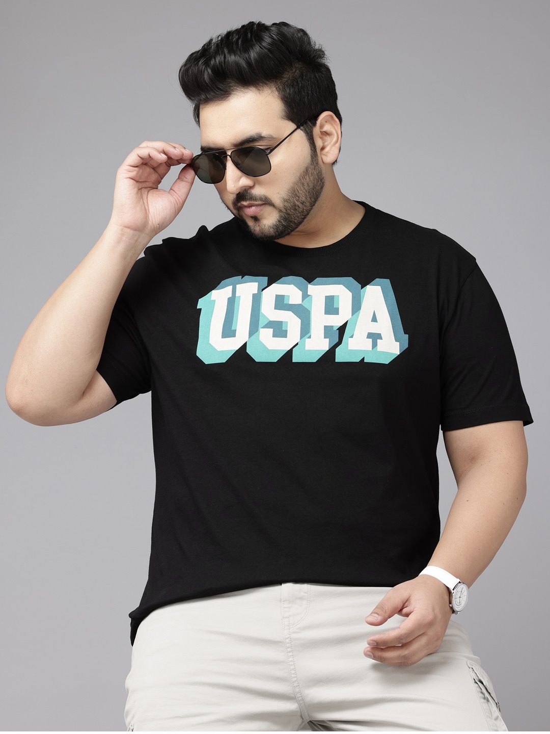 U.S. Polo Assn. Denim Co. Pure Cotton Brand Logo Printed Pure Cotton Slim Fit T-shirt, Black
U.S. Polo Assn. Denim Co. Pure Cotton Brand Logo Printed Pure Cotton Slim Fit T-shirt, Black