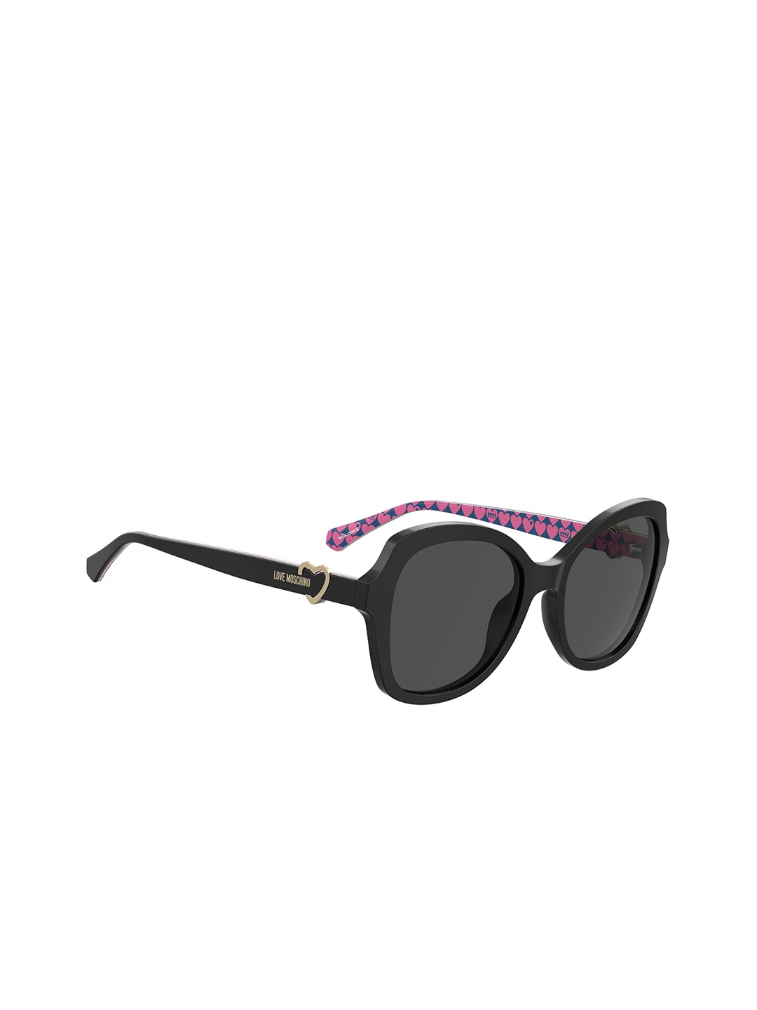 LOVE MOSCHINO Heart Women Butterfly Sunglasses with UV Protected Lens 716736789415-Grey
LOVE MOSCHINO Heart Women Butterfly Sunglasses with UV Protected Lens 716736789415-Grey