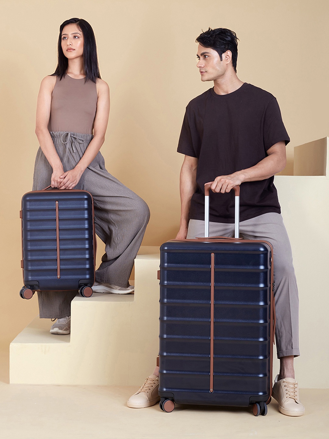 Assembly Premium Set of 2 Cabin and Check-In Trolley Bag - Blue - Odyssey 20 & 28 Inches
Assembly Premium Set of 2 Cabin and Check-In Trolley Bag - Blue - Odyssey 20 & 28 Inches