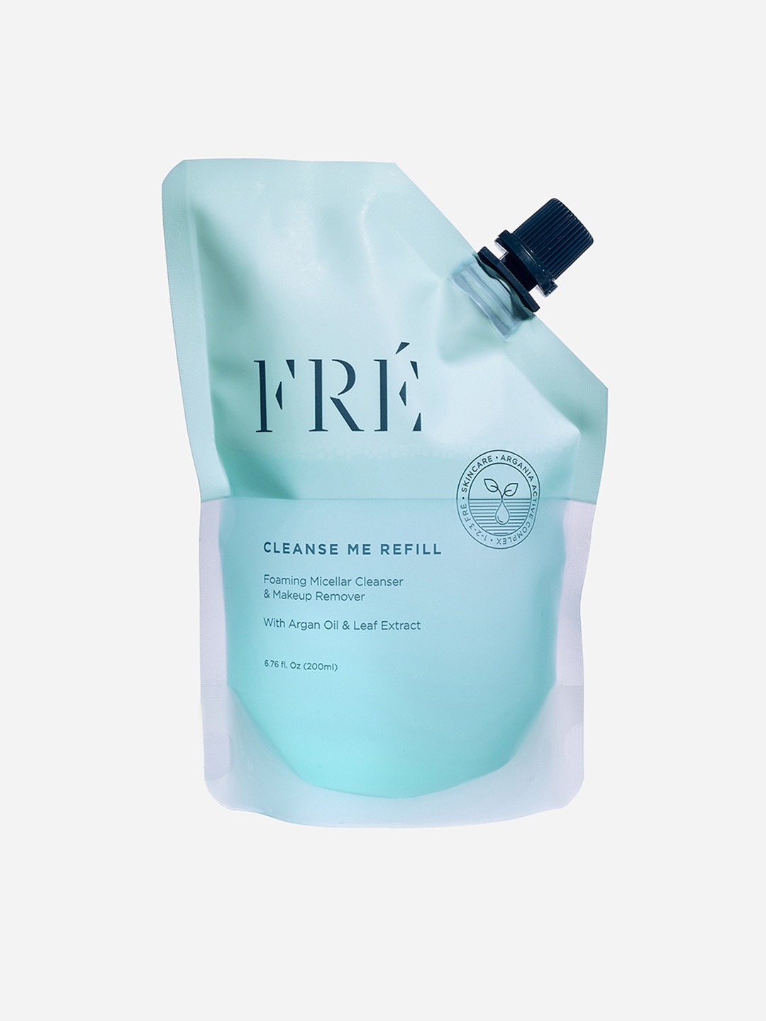 FRE Cleanse Me Eco-Refill Foaming Micellar Cleanser with Argan Oil & Leaf Extract - 200 ml, Blue
FRE Cleanse Me Eco-Refill Foaming Micellar Cleanser with Argan Oil & Leaf Extract - 200 ml, Blue