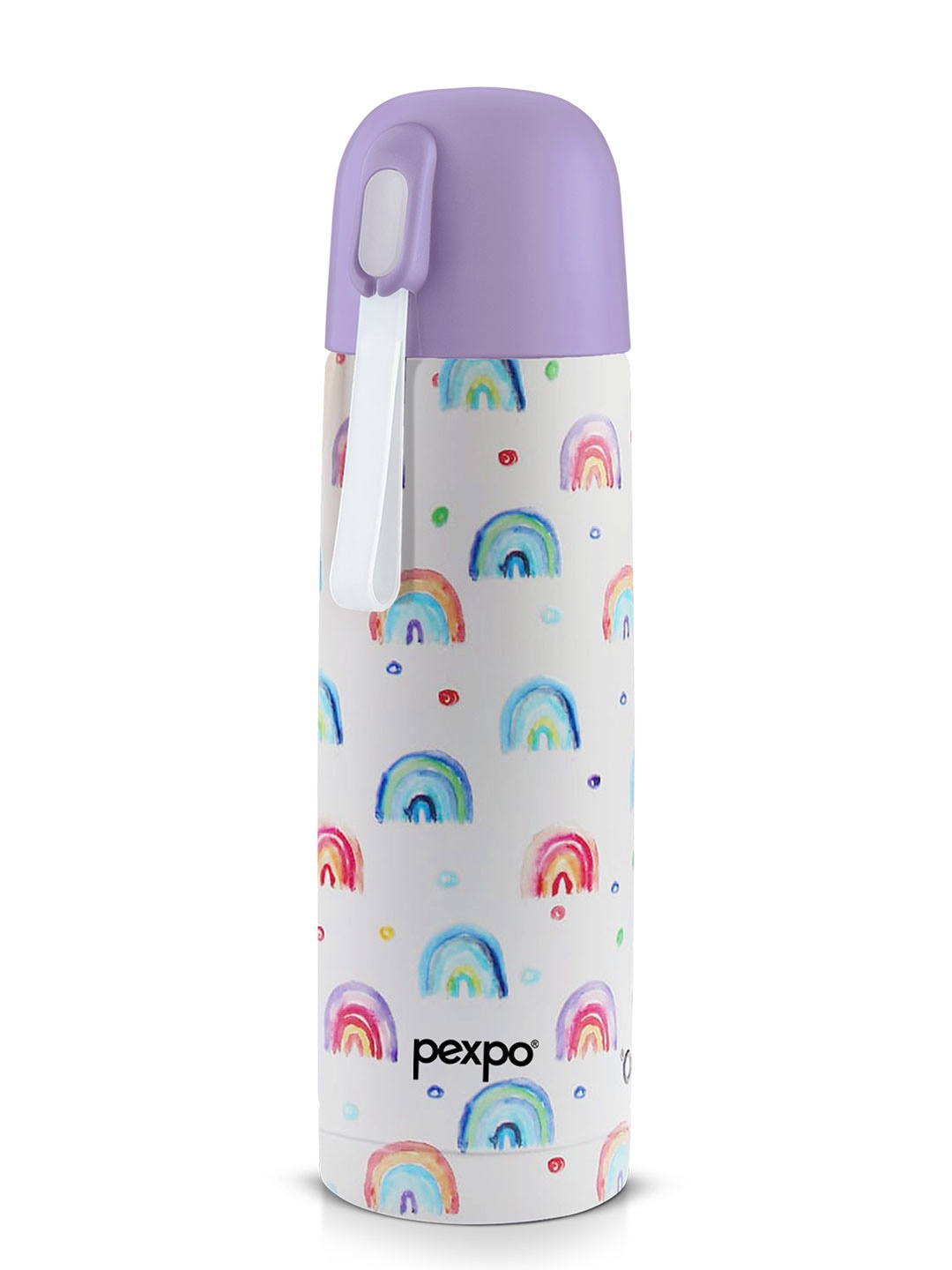 Pexpo Figo White Double Wall Thermosteel Hot & Cold flask UV Insulated Water Bottle 500ml
Pexpo Figo White Double Wall Thermosteel Hot & Cold flask UV Insulated Water Bottle 500ml