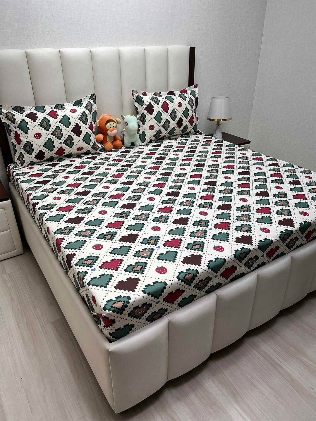 Pure Decor Kids Queen Size Double Bed Bedsheet With 2 Pillow Covers 2.28m X 2.54m, White
Pure Decor Kids Queen Size Double Bed Bedsheet With 2 Pillow Covers 2.28m X 2.54m, White