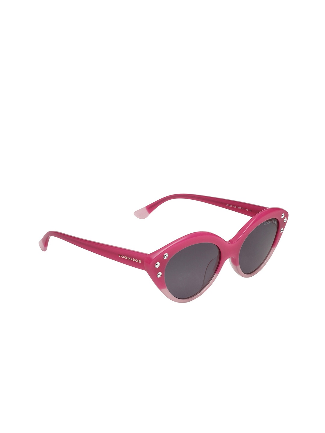 Victoria's Secret Women Oval Sunglasses with UV Protected Lens VS0009/S 72C 54, Grey
Victoria's Secret Women Oval Sunglasses with UV Protected Lens VS0009/S 72C 54, Grey