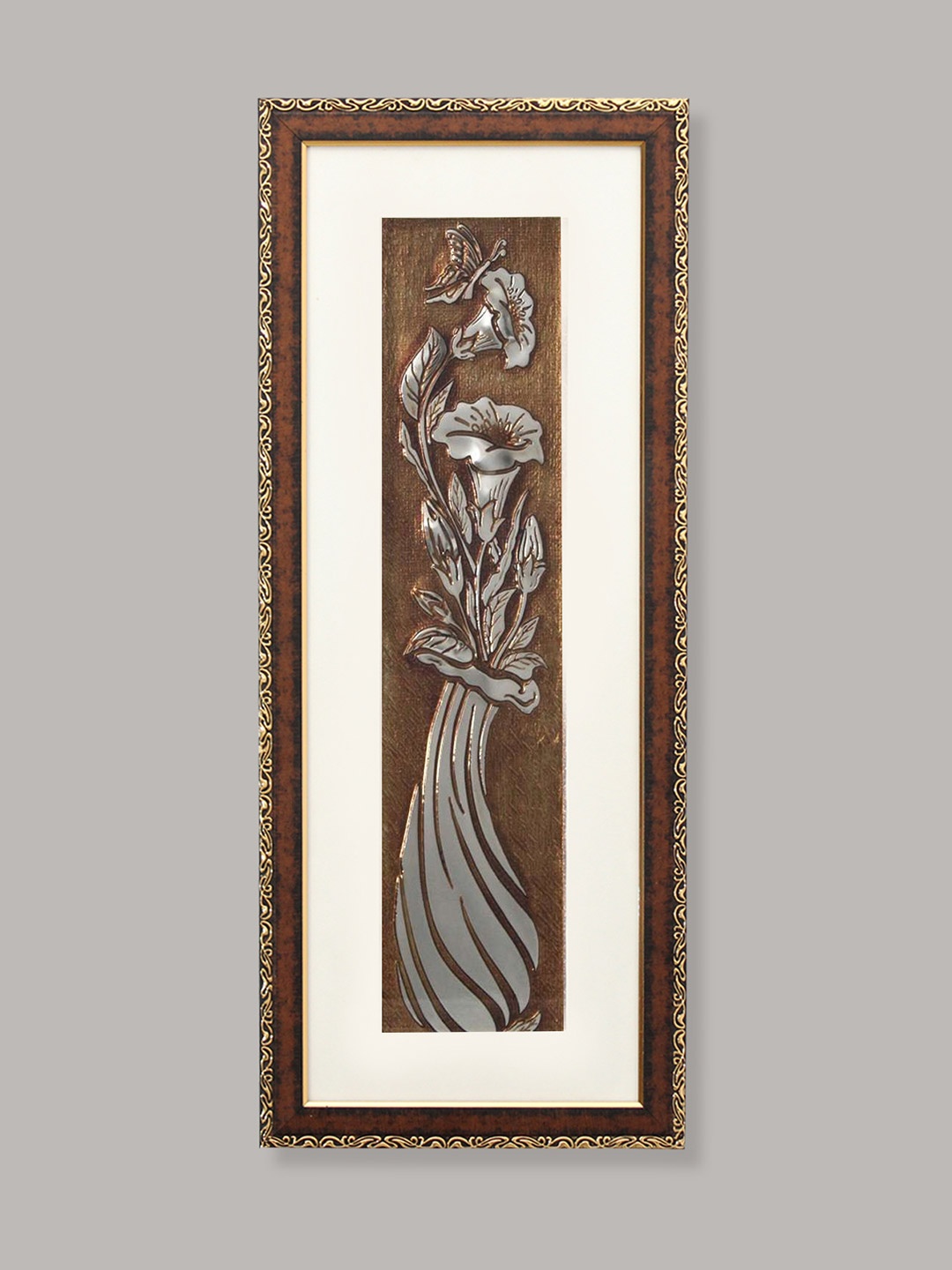 SHREE KALA HOME DECOR Brown & White 1 Piece Synthetic Wood Floral and Botanical Wall Paintings
SHREE KALA HOME DECOR Brown & White 1 Piece Synthetic Wood Floral and Botanical Wall Paintings