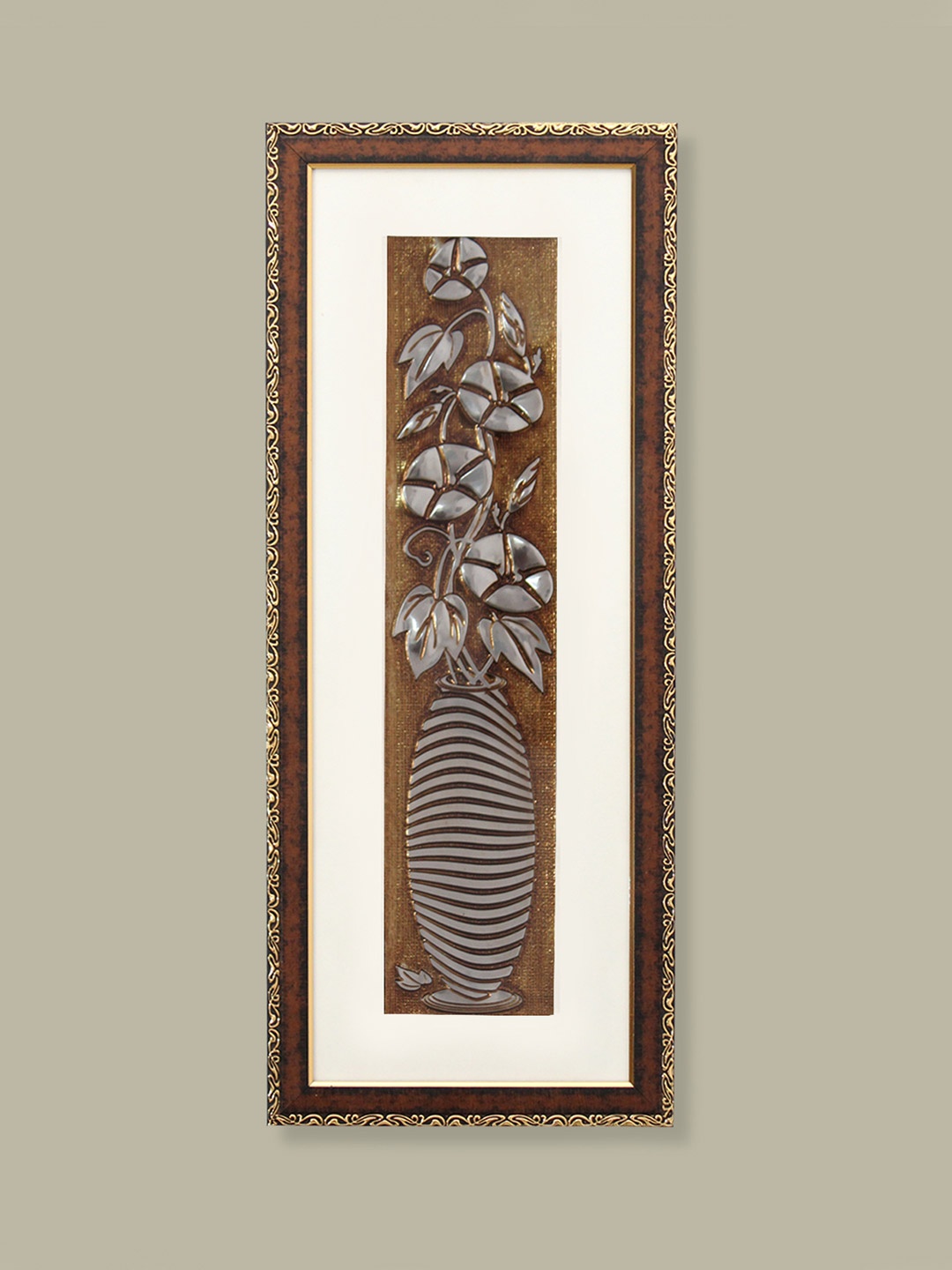 SHREE KALA HOME DECOR Brown & White 1 Piece Synthetic Wood Floral and Botanical Wall Paintings
SHREE KALA HOME DECOR Brown & White 1 Piece Synthetic Wood Floral and Botanical Wall Paintings