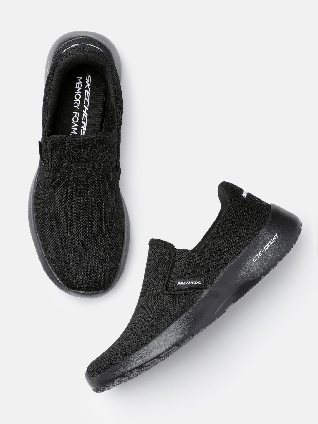 Skechers Men DYNAMIGHT Slip-On Sneakers, Black
Skechers Men DYNAMIGHT Slip-On Sneakers, Black