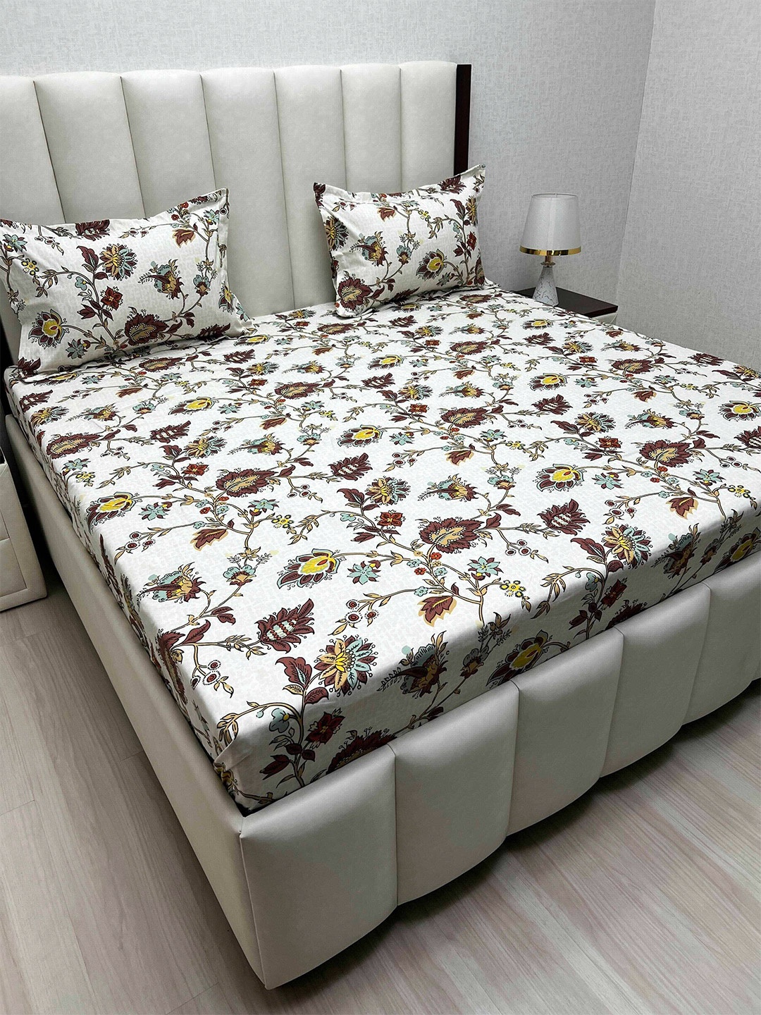 Pure Decor Queen Size Double Bed Bedsheet With 2 Pillow Covers 90in X 100in,228cm X 254cms, White
Pure Decor Queen Size Double Bed Bedsheet With 2 Pillow Covers 90in X 100in,228cm X 254cms, White