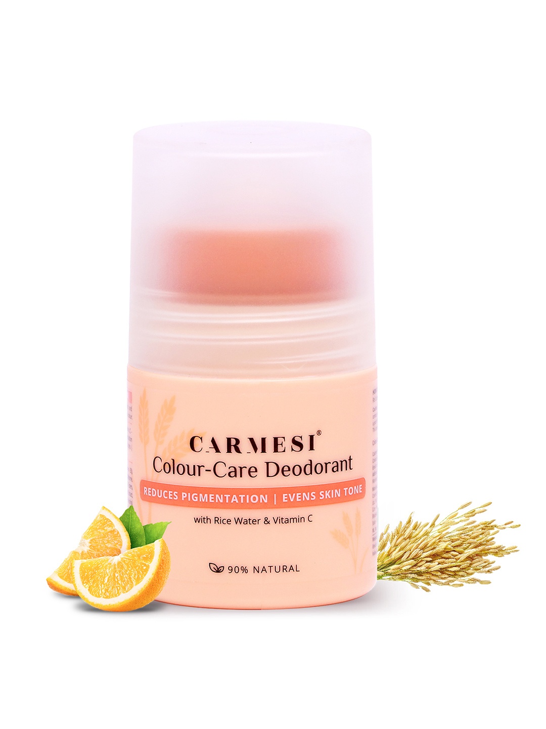CARMESI Colour-Care Women Underarm Deodorant Roll On With Vitamin C & Rice Water-50ml, Pink
CARMESI Colour-Care Women Underarm Deodorant Roll On With Vitamin C & Rice Water-50ml, Pink