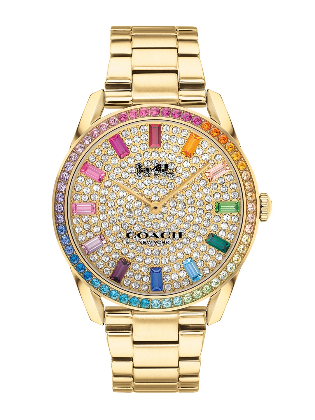 Coach Women Preston Embellished Bracelet Style Analogue Watch 14503657, Multi
Coach Women Preston Embellished Bracelet Style Analogue Watch 14503657, Multi