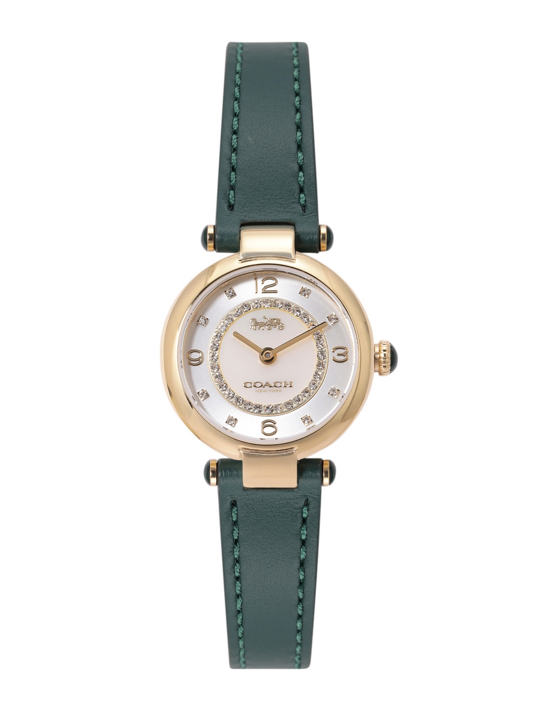 Coach Women Cary Mother Of Pearl Embellish Dial & Leather Straps Analogue Watch 14503894, Silver
Coach Women Cary Mother Of Pearl Embellish Dial & Leather Straps Analogue Watch 14503894, Silver